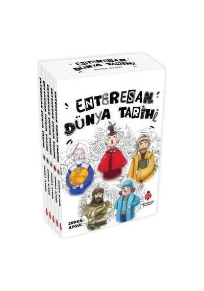 Enteresan Dünya Tarihi Seti - 5 Kitap Takım - Zehra Aygül - Uğurböceği