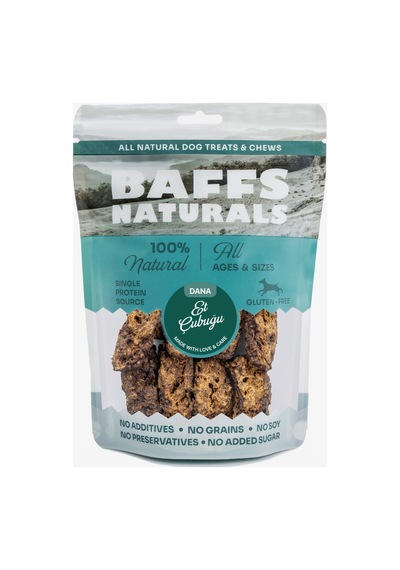 Baffs Naturals Dana Et Çubuğu Köpek Ödül Maması 100 G - 7 Adet Tarı