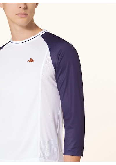 Cafe Du Cycliste Radshirt Barbara, Uzun Kollu Mesh Bisiklet Forması Lacivert