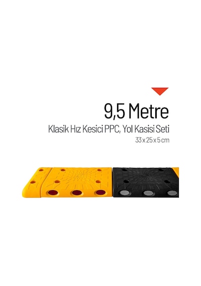 Klasik Hız Kesici PPC Set Yol Kasisi 9.5 M-3272