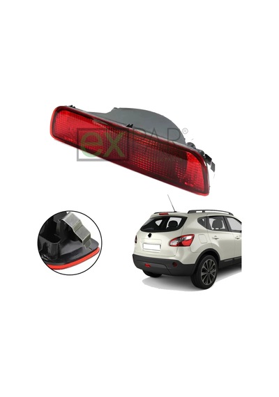 Nissan Qashqai J10 Arka Sis Lambası 2007 - 2013 Kaşkai Arka Sis Ampullü Duylu Dolu