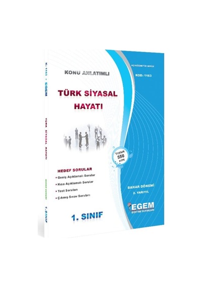 Aöf Türk Siyasal Hayatı Bahar Konu Anlatımlı Soru Bankası