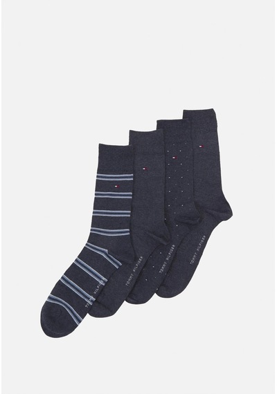 Tommy Hilfiger Tommy Hılfıger Erkek 4'lü Çorap 701224441-003 701224441-003 Çok Renkli