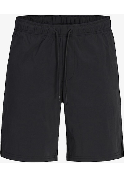 Jack & Jones Jpstjaiden Erkek Siyah Günlük Şort 12253173-black Siyah