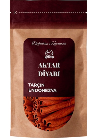 Aktar Diyarı Tarçın Kabuk Endonezya 1. Kalite 7-8 Cm 100 G