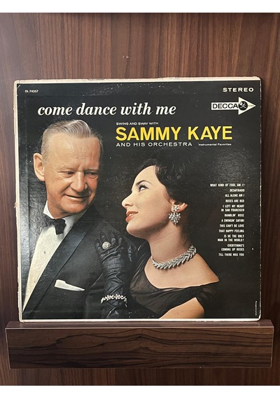 Sammy Kaye And His Orchestra - Come Dance With Me , Lp Big Band