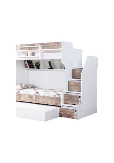 Ranza, Cesur Yavrulu Ranza - Ceviz 3 Adet Comfort Yatak 90 X 190 CM