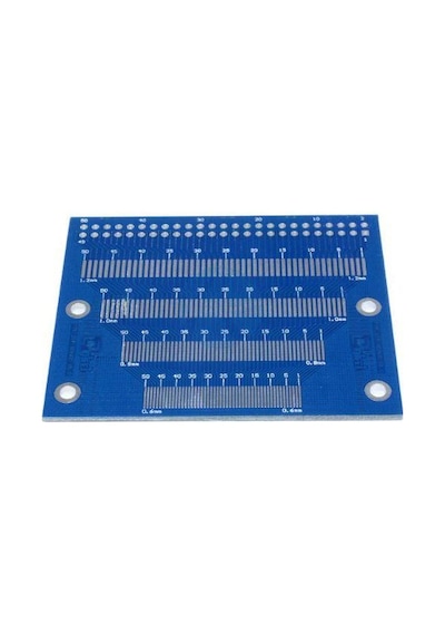 SMD - DIP Dönüştürücü Devre PCB - 0.5mm 1.2mm Arası