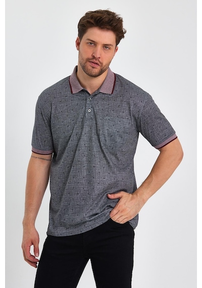 Alexander Gardi Alexandergardı Desenli Polo Yaka T-shirt 1043 001