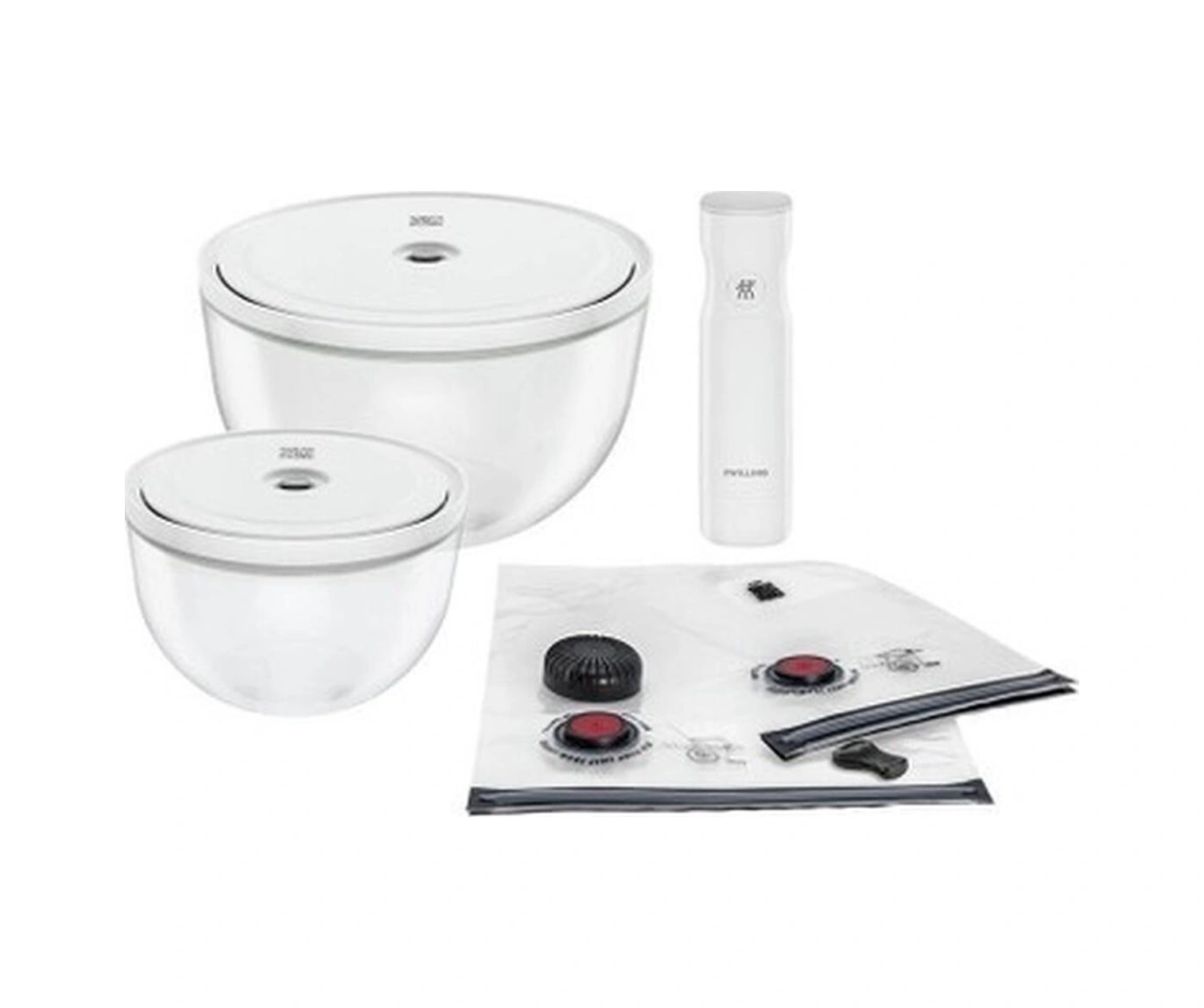 Zwilling Fresh Save Bowls Vakumlu Başlangıç Seti 9 Parça M-l Krem