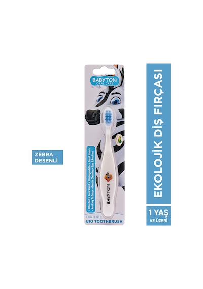Babyton Bio Zebra Çocuk Diş Fırçası