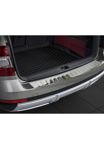 S-Dizayn  Skoda Octavia A7 Sd Krom Arka Tampon Eşiği 2013 Üzeri