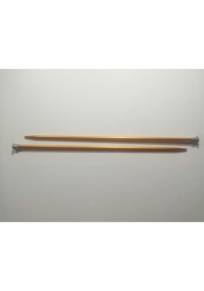 Abarta 4,5mm Renkli Metal Örgü Çocuk Şişi 25cm-sarı 1 Adet
