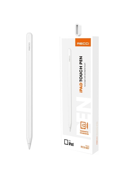 Dokunmatik Stylus Kalem Recci Rcs-s07 Palm-rejection Eğim Özellikli Çizim Kalemi Apple Uyumlu iPad  Modelleri İçin