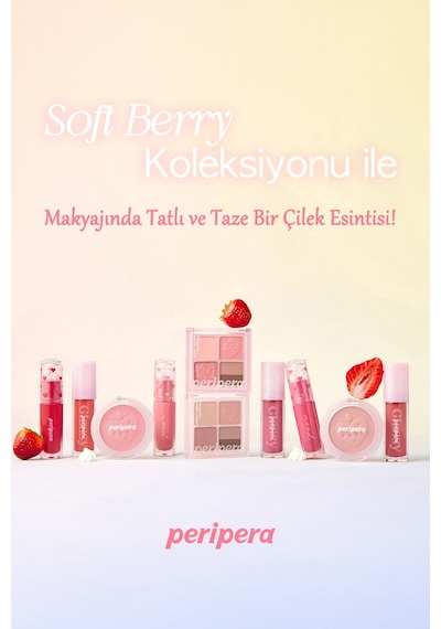 Pastel Tonlarda Sebum Dengeleyici Toz Allık Perıpera Pure Blushed Sunshine Cheek 26 Fluffy Berry 26 Fluffy Berry