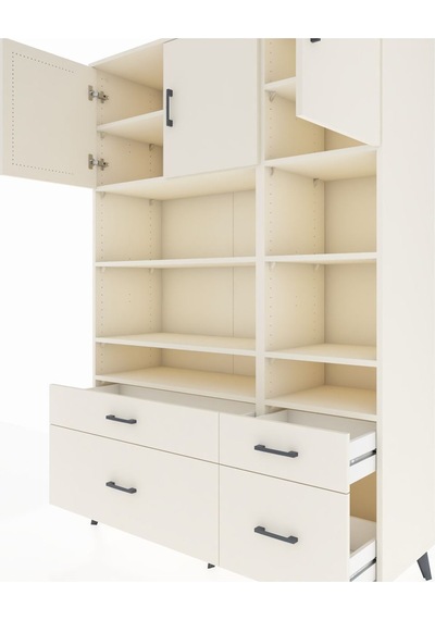 Hyperion Dolap 10 Raflı 4 Çekmeceli 3 Kapaklı 132x44x195 Aytaşı-aytaşı/aytaşı Aytası/aytası Hyperion Dolap 10 Raflı 4 Çekmeceli 3 Kapaklı 132x44x195 Aytaşı-aytaşı/aytaşı Aytası/aytası
