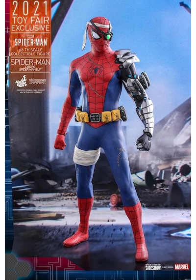 Hot Toys Spider-Man (Cyborg Spider-Man Suit) Exclusive Sixth Scale Figure VGM51 908810