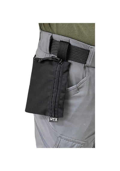 Utx Taktik Kemer Cüzdanı Ykk Fermuarlı, Outdoor,günlük & Askeri Kullanım Siyah