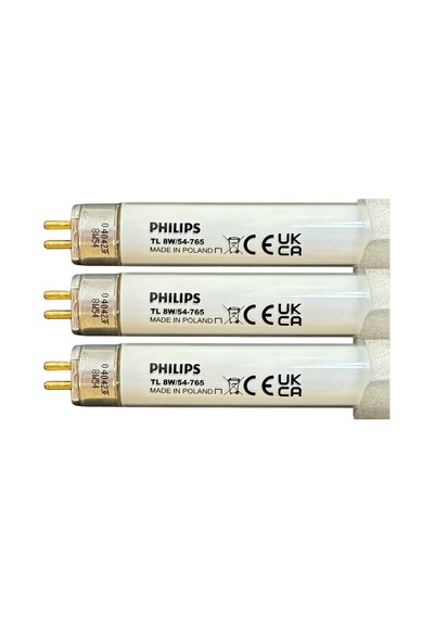 3 Adet Philips 8w 765 Beyaz Işık 6500k G5 Duylu T5 Floresan