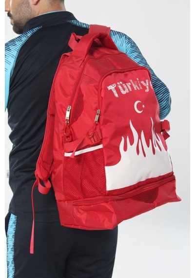 Hummel Diadora Milli Takım Çantası Kırmızı