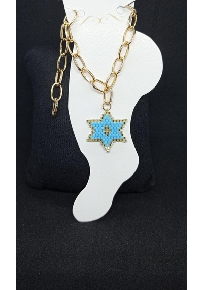 Harmeljewelry Yıldız Halhal Çok Renkli