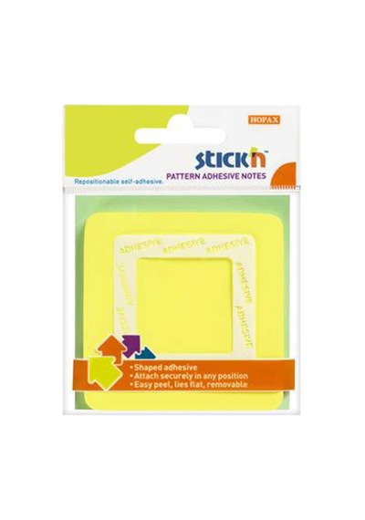 Hopax Stıckn Yapışkanlı Not Kağıdı Kare Şekilli 50 Yp 70x70 Sarı 21541