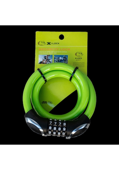 FORTE GT XBYC TY 4509 ŞİFRELİ KİLİT 5 RENK DEĞİŞEBİLİR ŞİFRE Siyah