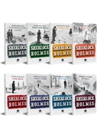 Sherlock Holmes Seti 8 Kitap Takım / Sir Arthur Conan Doyle