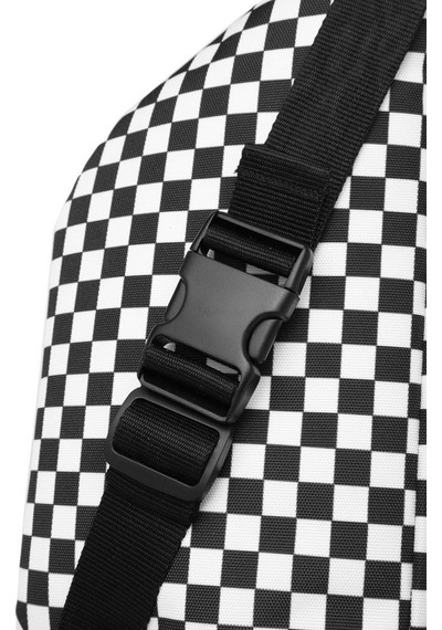 Dama Desenli Unisex Bodybag Çanta Smart Bags 3087 Beyaz