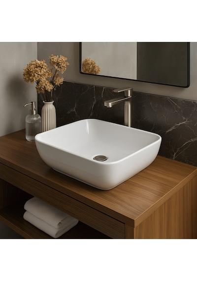 Turavit Porto PRT0708 Lavabo Çanak 40 x 40 CM