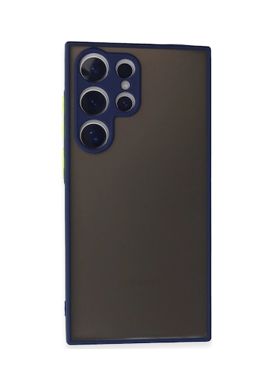 Samsung Galaxy S24 Ultra Kılıf Montreal Silikon Kapak - Lacivert E1bc6