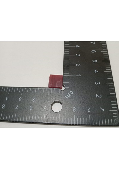 Opak Kırmızı Kare Vitray Cam Mozaik Taşı - Sanatsal Mozaik İçin Yaklaşık 10 X 10 Mm