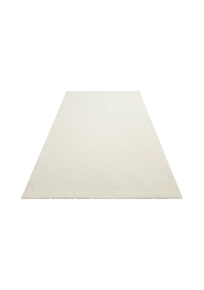 Eko Halı Missori Msr 03 White Modern Makina Halısı Beyaz