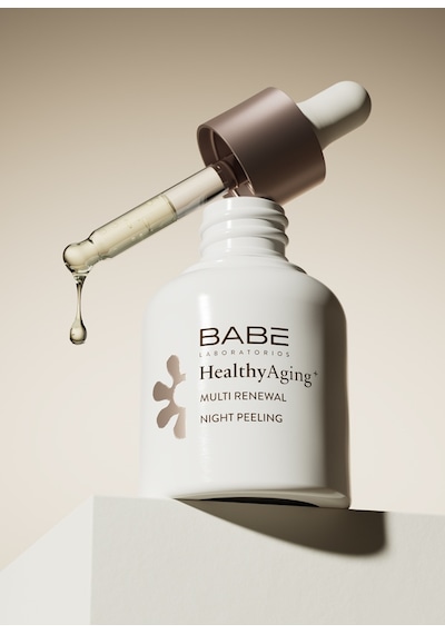 Babe Healthyaging+ Multi Renewal Night Peeling Serum 30ml - Peeling Etkili Serum