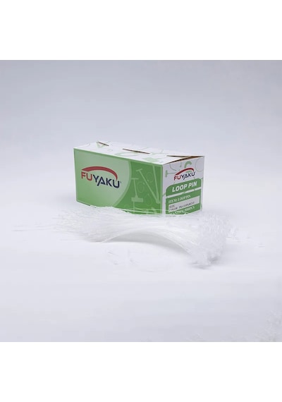 Fuyaku 9" Elle Geçmeli Kılçık Etiketleme Plastiği Şeffaf 5.000 Adet