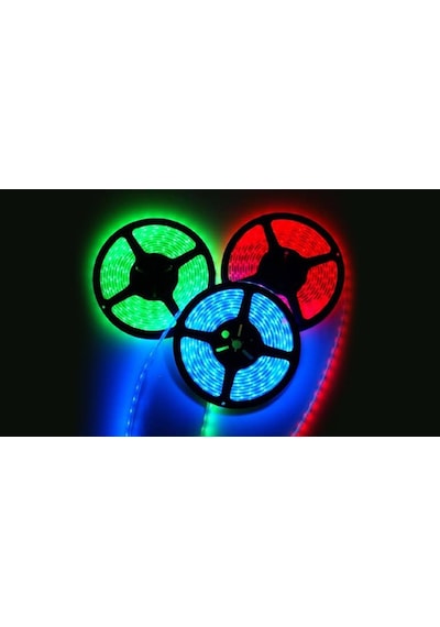 Şerit Led Tak Çalıştır Rgb 44 Tuşlu Kumandalı 5050 Smd 5 Metre-Silikonsuz (İç Mekan )