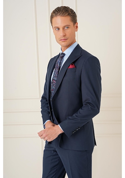 Efor Tk 904 Slim Fit Lacivert Spor Takım Elbise Lacivert