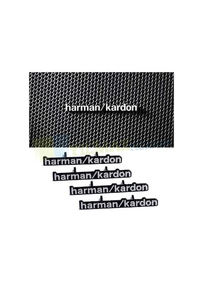 Harman Kardon Hoparlör Logo Amblem Tırnaklı Metal 2 Adet Yüksek Kalite