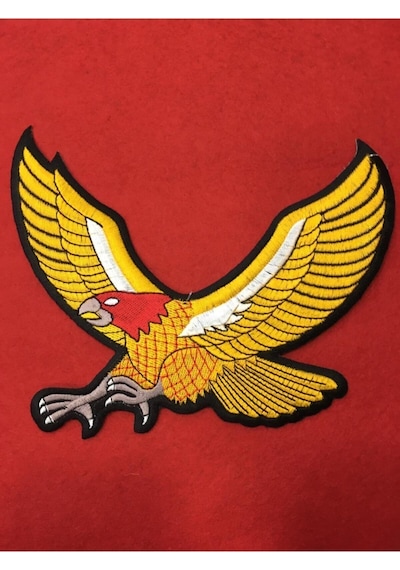 Ütü Ile Yapışan Nakışlı Arma