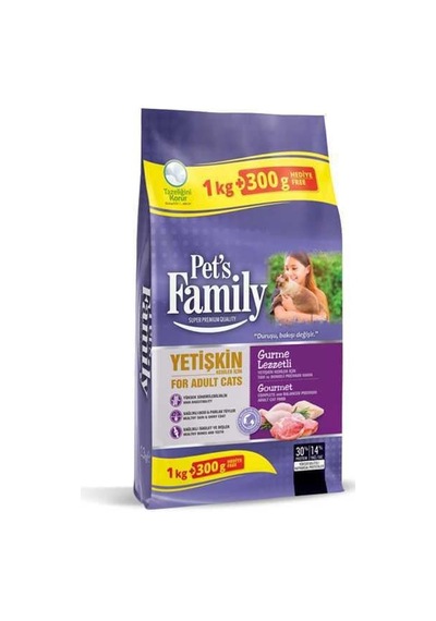 Northcity Yet. Kedi Maması Gurme 1000+300gr 1 Adet