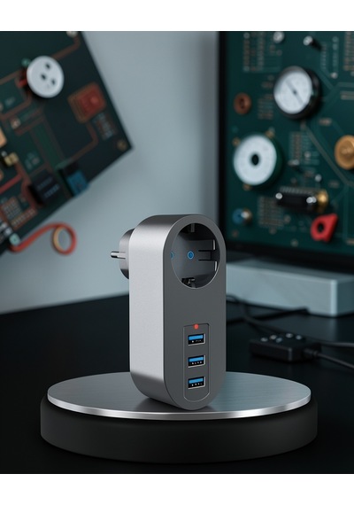 Akım Korumalı 2500w Priz 3 Usb Çıkışlı Uczzz3400priz-1 0