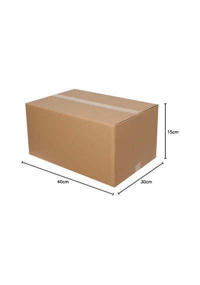 Taşınma Kolisi, Çift Oluklu, E-ticaret, Çeyiz Kolisi T/sss/s 40x30x15 15 Adet 1000 Adet