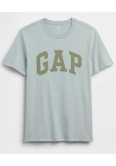 Gap Everyday Soft Basic Logo 856659 T-shirt Kısa Kol Tişört Erkek T-shirt Yeşil-14332