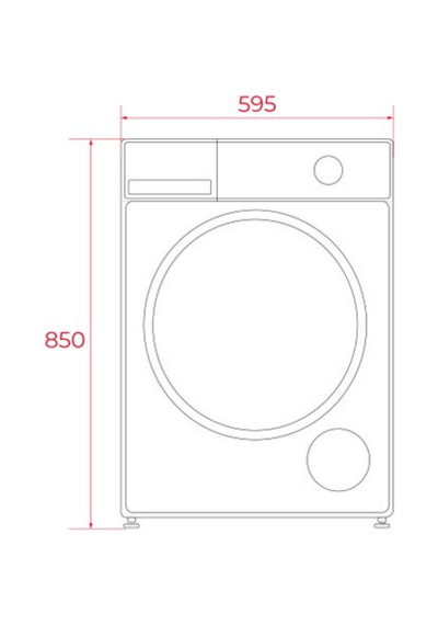 Teka WM 21041 W TR 15 Programlı 10 KG 1400 Devirli Beyaz Solo Çamaşır Makinesi