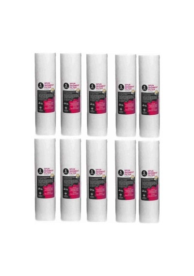 Su Arıtma Cihazı 5 Mikron Sediment Spun Filtre 10 Adet Diğer