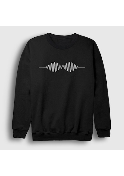 Presmono Unisex Am Arctic Monkeys Sweatshirt Siyah