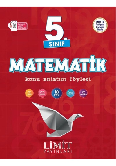 Limit 2025 5. Sınıf Matematik Konu Anlatım Föyleri Güncel Müfredat