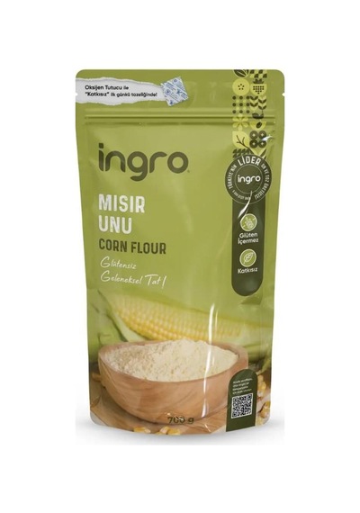 İngro Glutensiz Mısır Unu 700 Gr