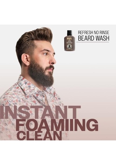 Refresh No Rinse Beard Wash 100 Ml 285 ML