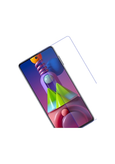 ErkMobile Samsung Uyumlu Galaxy M51 Kırılmaz Ekran Koruyucu Temperli Cam